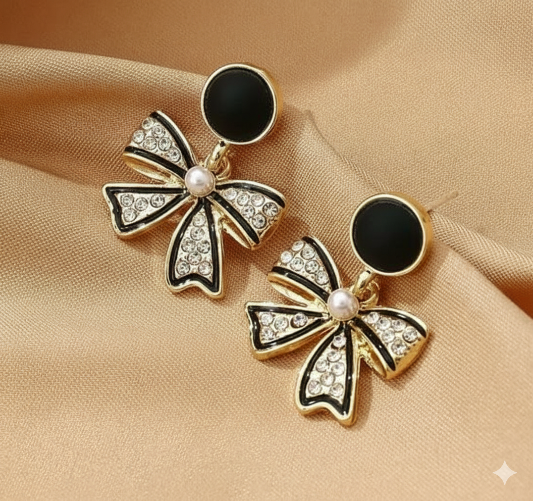 Stylish Korean Style Silver Plated Stud Earrings for Women and Girls