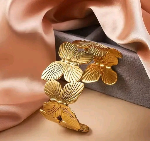Sudipa Jewels Stylish "Anti-Tarnish" Butterfly Design Bracelet For Girls & Women