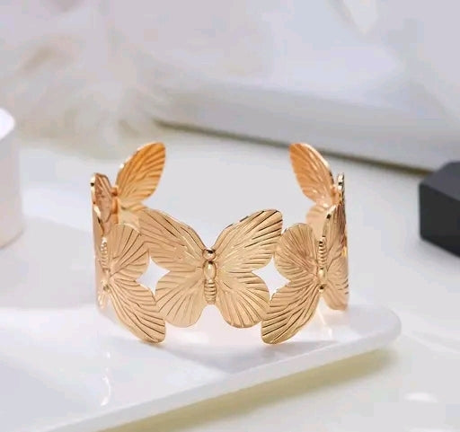 Sudipa Jewels Stylish "Anti-Tarnish" Butterfly Design Bracelet For Girls & Women