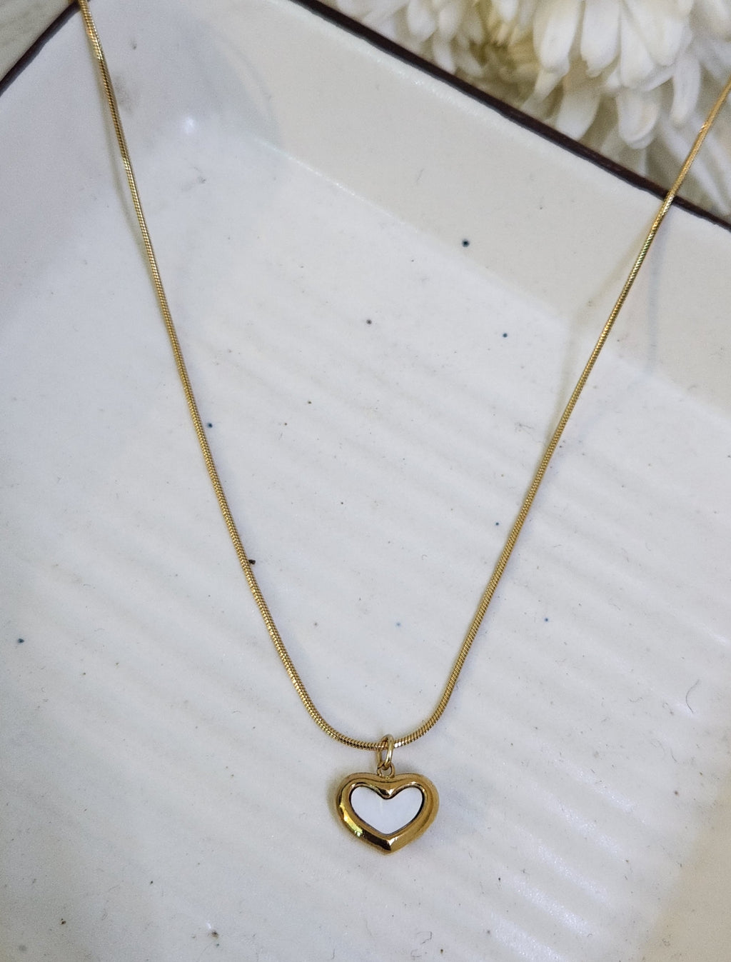Anti Tarnish Stainless Steel Gold Necklace