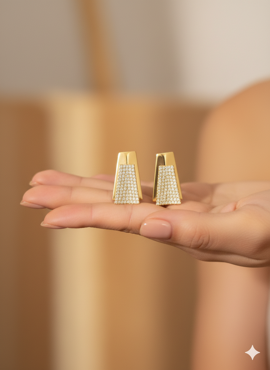 Stone Studed Earrings